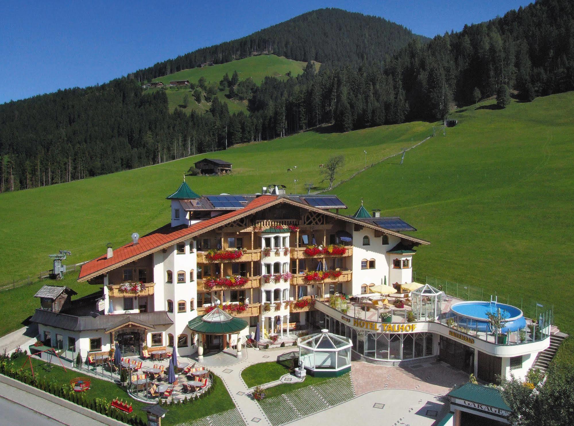 Apparthotel Talhof, Restaurant, Pool Und Spa 오버라우 외부 사진